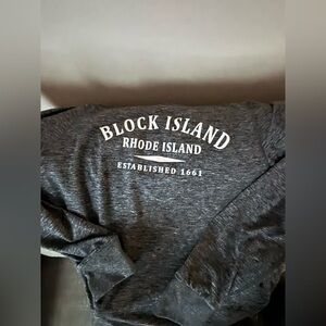 Gray Block Island Sweatshirt